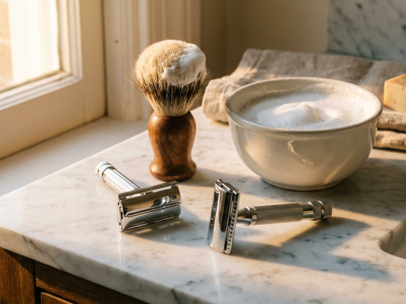 muhle r89 vs edwin jagger de89 safety razor comparison
